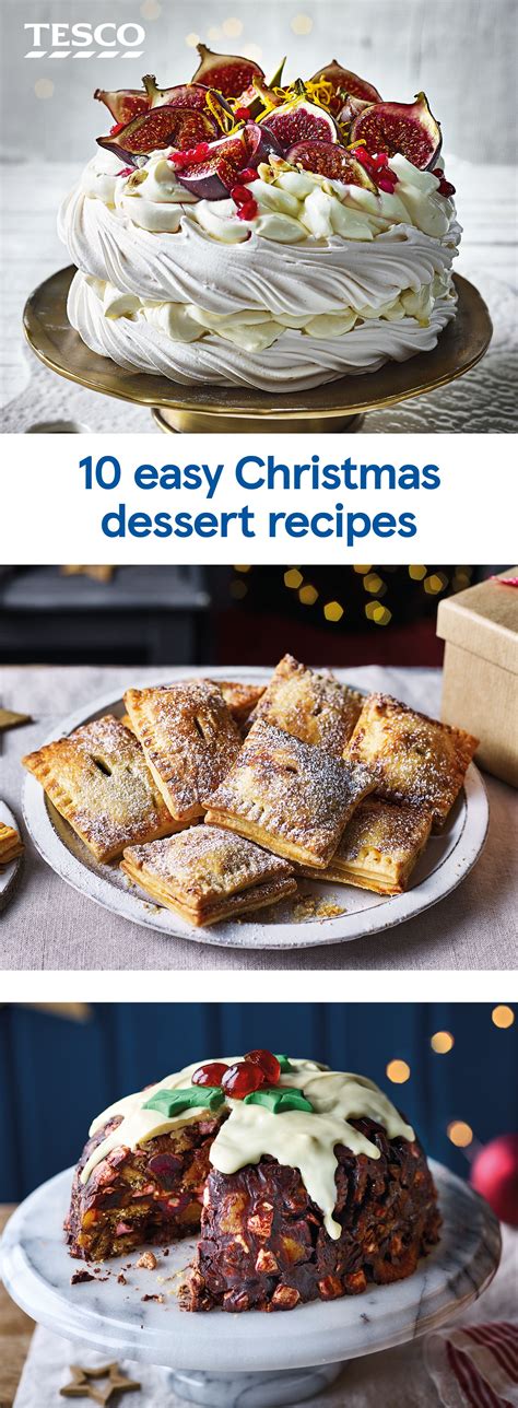 10 Easy Christmas Dessert Recipes Christmas Desserts Easy Christmas Dinner Desserts