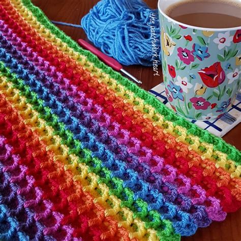 Continuous Round Crochet Blanket Amelias Crochet