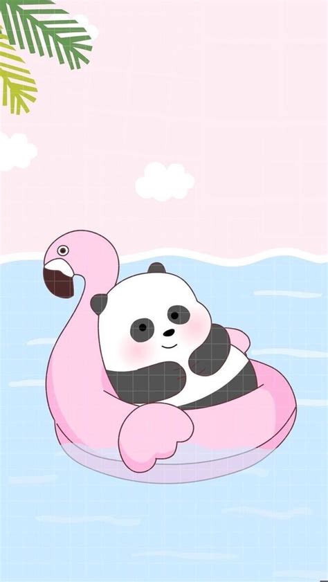 Wallpaper Cute Panda Wallpaper Gambar We Bare Bears Panda