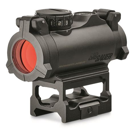 SIG SAUER Romeo MSR X Mm MOA Red Dot Sight Red Dot Sights At Sportsman S Guide
