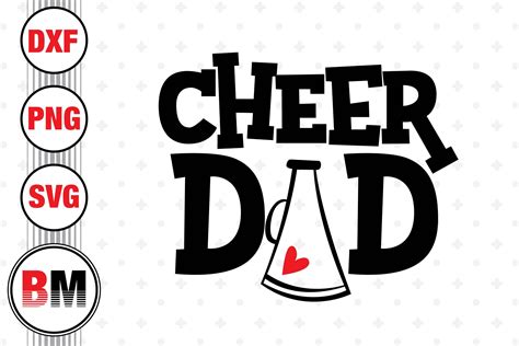 Craft Supplies Tools Sewing Fiber Svg Png And Silhouette Cheer Dad File Etna Com Pe