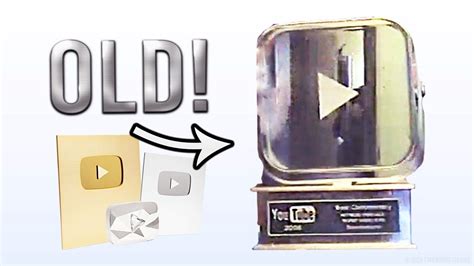 Here Is The First Youtube Play Button Ever Youtube