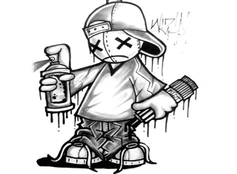 I've rounded up 20+ easy sketch ideas beginners can draw. Graffiti Spray Can Sketches at PaintingValley.com ...