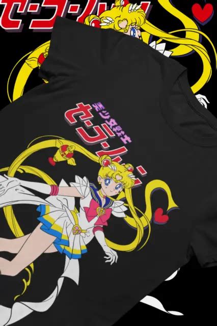 Sailor Moon Shirt 90s Anime Otaku Manga Vaporwave Japanese Aesthetic