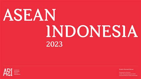 Asean Indonesia 2023 Pdf Document Branding Style Guides
