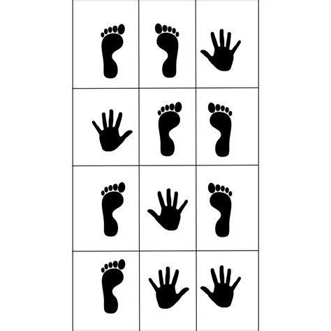 Hand And Feet Jumping Game Hands And Feet Hopscotch Game Shopee