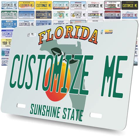 Florida Personalized License Plate Ubicaciondepersonascdmxgobmx