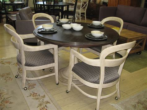 Kitchen Dinette Sets With Caster Chairs Noconexpress