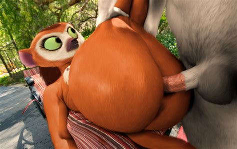 Rule 34 All Hail King Julien Anal Anthro Anthrofied Ass Balls Big Butt Breasts Clover