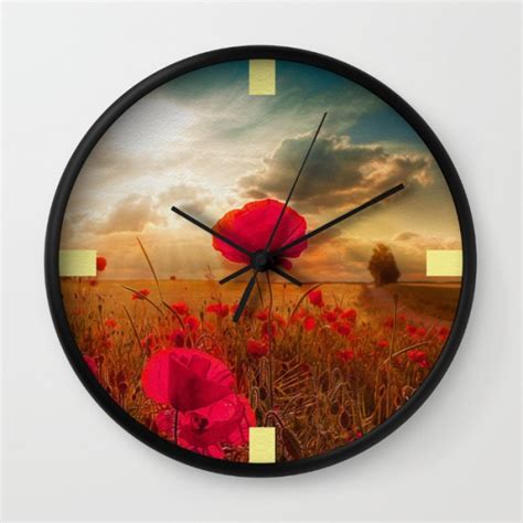 1pc wall clock oversize large flower art metal modern luxury diamond no battery. FLOWERS VIEW PRINTED WALL CLOCK