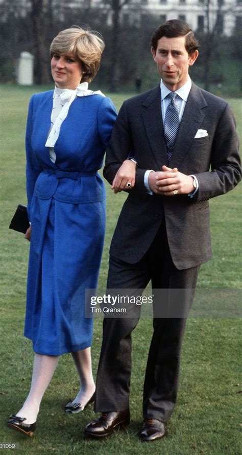 Lady Diana Spencer Princess Diana Charles Marriage Engagement