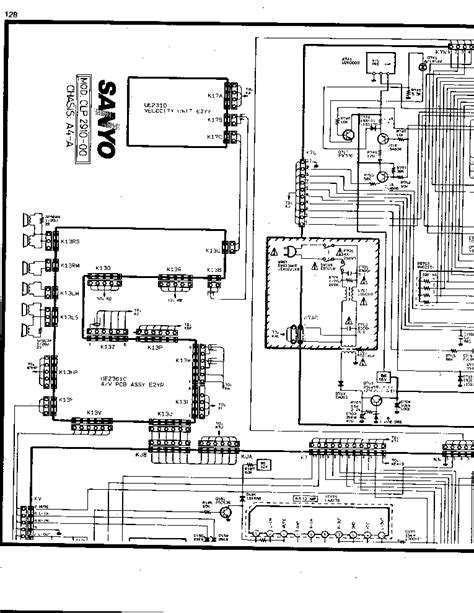 Sanyo Clp 2910 Chassis A4 4 Service Manual Download Schematics Eeprom Repair Info For