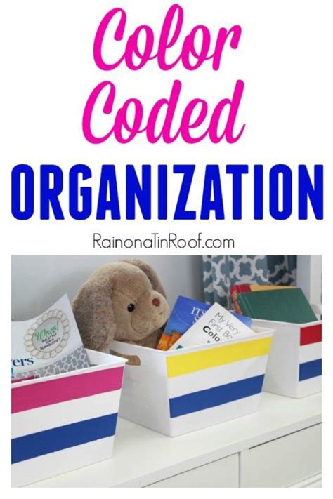The arrived early, were super friendly, and completed the move perfectly. Color Coded Organization: Simple and Decorative | Organization, Clutter free home, Color coding