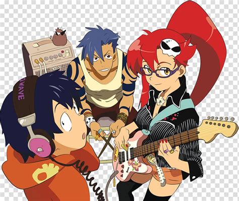 Simon Kamina Yoko Littner Nia Teppelin Kittan Bachika Anime