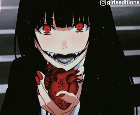 Yumeko Jabami Icon Anime Animes Psicopatas Psicopatas