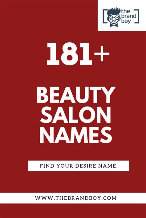 A beauty salon may just offer hair care & hair styling services, or nail services, manicures and pedicures. 581+ Best Beauty Salon Names ( Video + Infographic ...