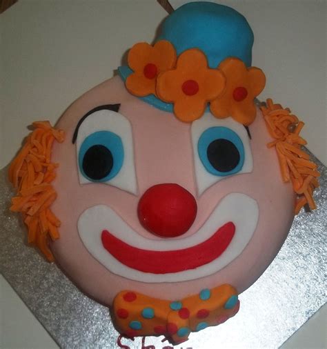 Image Detail For Clown Cake Kindergeburtstag Geburtstag Torte Geburtstag