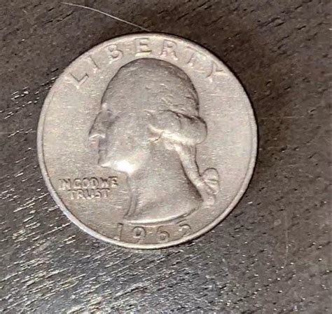 1965 Quarter 25 Price Drop No Mint Mark Very Rare Valuable Etsy