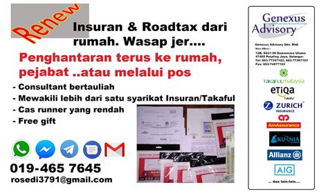 Kepada anda yang mempunyai tunggakan saman roadtax motor atau kereta yang mati lebih setahun atau tak lebih dari 3 tahun dan nak perbaharui cukai jalan, eloklah guna peluang yang ada sekarang. Rosedi's Blog: NAK HIDUPKAN ROADTAX YANG DAH MATI LEBIH ...