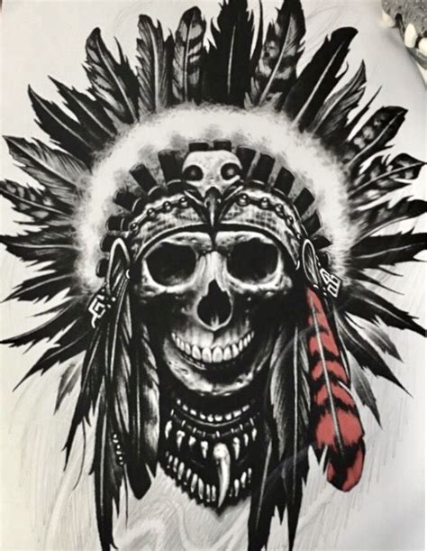 Pin By Maryjane Sauceda On Cranios Indian Skull Tattoos Native