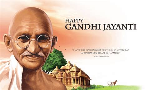 Gandhi Jayanti Wishes Quotes Status Speech Essay Significance