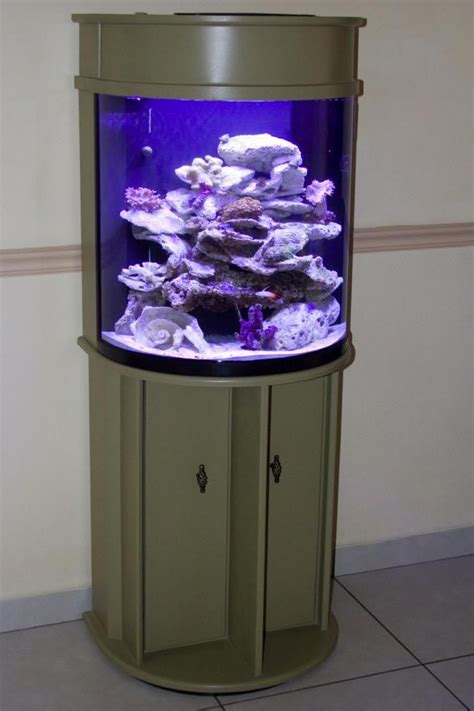 Half Moon Aquarium 30 Gallon Aquarium Stand Glass Aquarium Aquarium