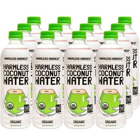 Harmless Harvest Organic Coconut Water Oz Pack Of Coconut Water