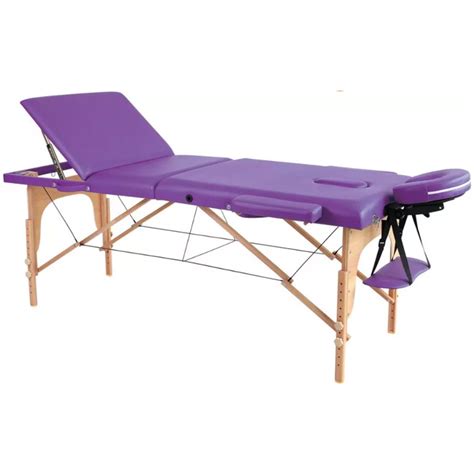 Best Quality 3 Section Portable Beech Wooden Massage Table Cheap Sale Buy 3 Section Massage