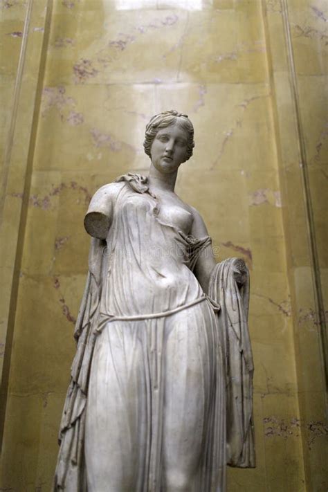 Sculpture Aphrodite Ancient Greek Mythology Stock Photo Image Of