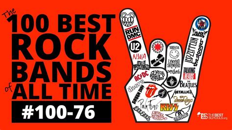 The 100 Best Rock Bands Of All Time 10076 Best Rock Bands Best