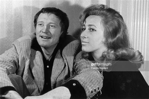 Irish Actor Richard Harris At Home With His Wife Elizabeth 29th News Photo Getty Images