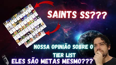 AnÁlise Do Tier List Saint Seiya Cosmo Fantasyzodiac Brave Youtube