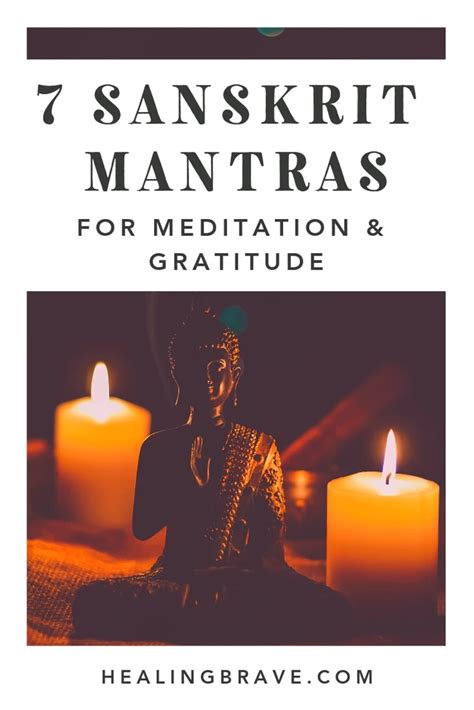 7 Sanskrit Mantras For Meditation And Gratitude Sanskrit Mantra