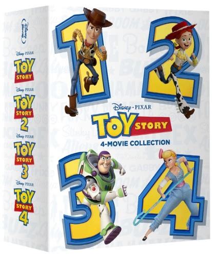 Toy Story 4 Movie Collection 14 Blu Ray Box Set Yukipalo