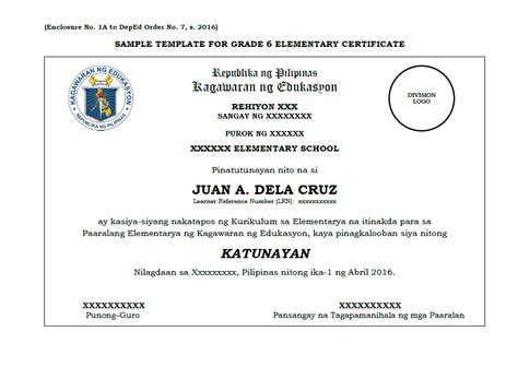 Automated Printing Of Diplomas Based Do No 15 S 2016 Deped Lps