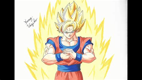 Dragon Ball Z Goku Super Saiyan 4 Drawings