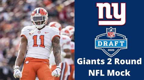 2020 Nfl Mock Draft New York Giants 2 Rounds Youtube