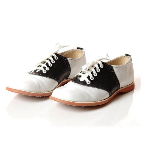 1960s Saddle Shoes Vintage Black White Classic Saddle Oxford Shoes 60s