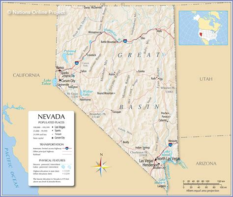 Th Ng Tin B N Bang Nevada M N M Map Of Nevada