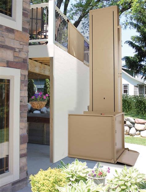 Bruno Vertical Platform Lift Strong And Durable Convenient Access To