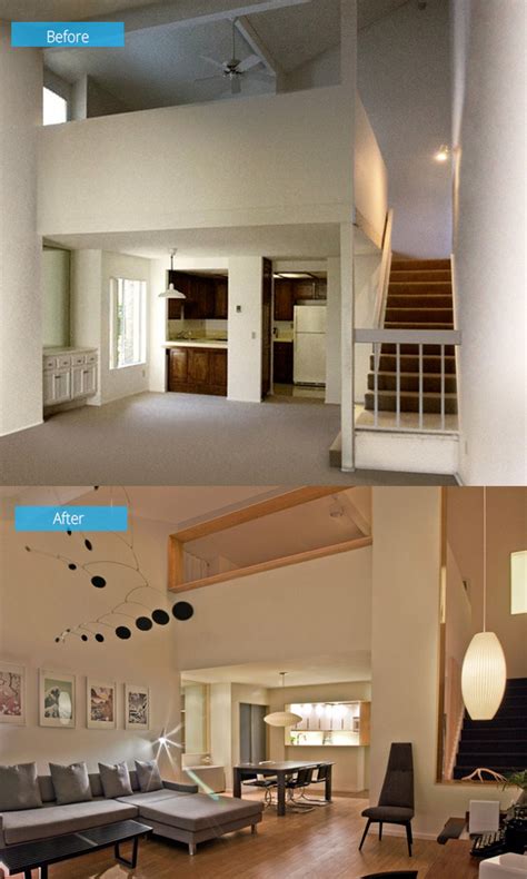 Before And After Photos Of A Townhouse Renovation In San Diego Home
