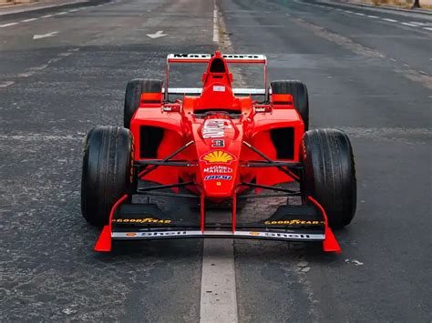 Winning Michael Schumacher Ferrari F1 Car Set For Us8 Million Sale Drive
