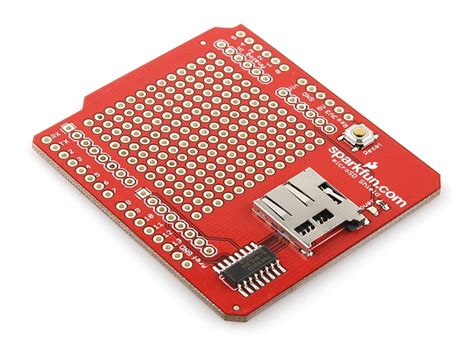 Dev 12761 Sparkfun Arduino Shield Microsd Sparkfun