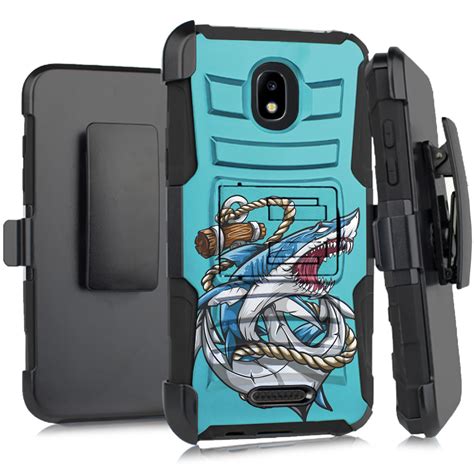 Dalux Hybrid Kickstand Holster Phone Case Compatible With Cricket Icon