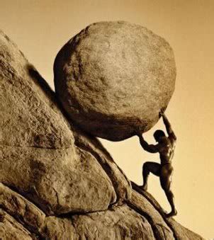 Camus is wrong of course. Sisyphus | Daniel Dendy