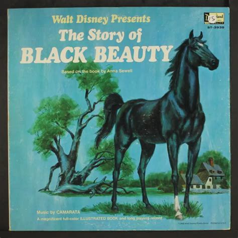 Walt Disney The Story Of Black Beauty Disneyland 12 Lp 33 Rpm 1000 Picclick