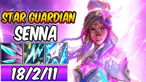 Star Guardian Senna New Epic Skin Clean S Gameplay Build And Runes