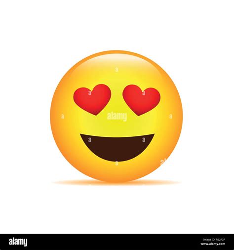 White Heart Emoji Stock Vector Images Alamy