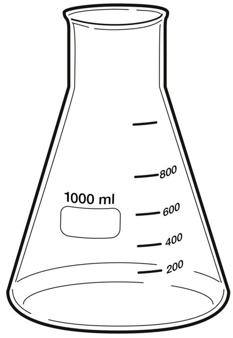 Conical Flask Flask Drawing Flask Chemistry Flask Science