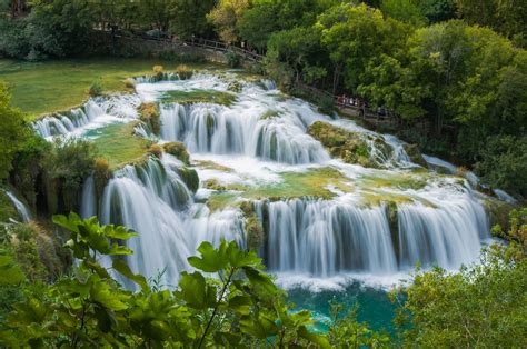 Waterfall Skradinski Buk Waterfall Krka National Park Places To See